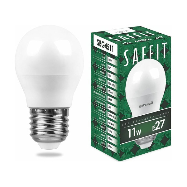 Светодиодная лампа SAFFIT SBG4511 55141