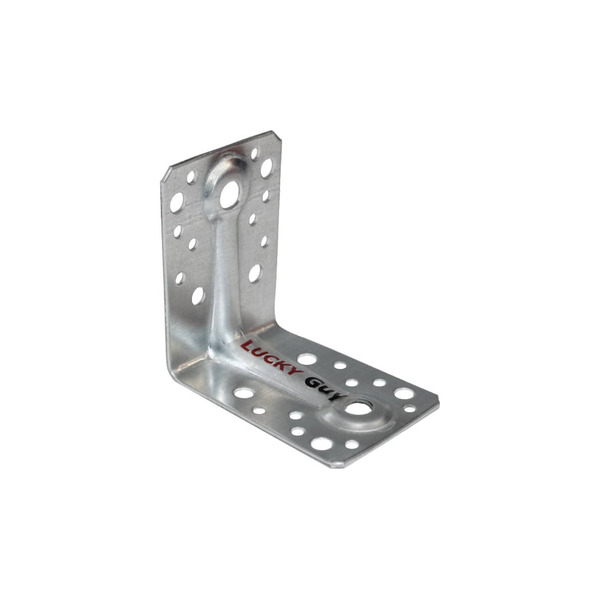 Усиленный оцинкованный крепежный уголок Lucky Guy 200 02 090 11