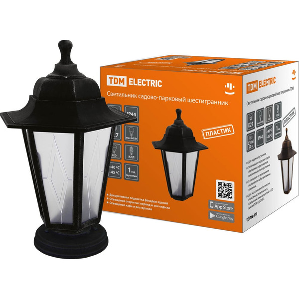 Садово-парковый напольный светильник TDM ELECTRIC НТУ 06-60-001 SQ0330-0767